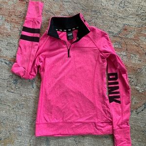 Pink 1/4 zip up